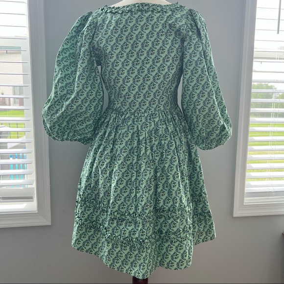 RHODE Daya dress in Jawahar Garden Mint Mini NEW - Picture 6 of 16